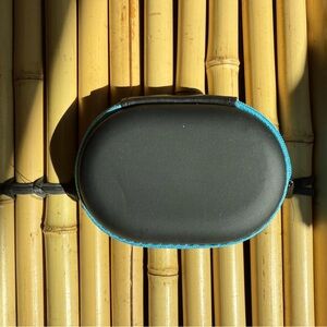 Black and Blue Oval Case